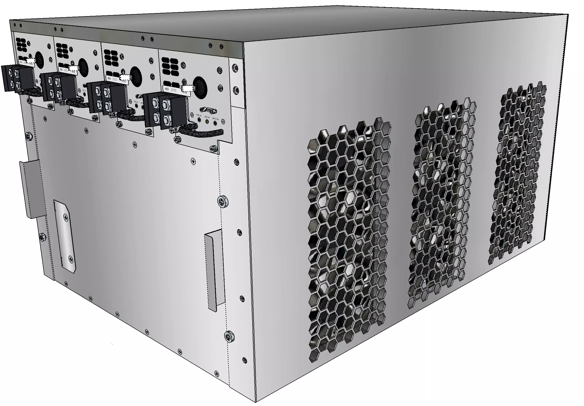 Juniper MX480 Network Router 3D model