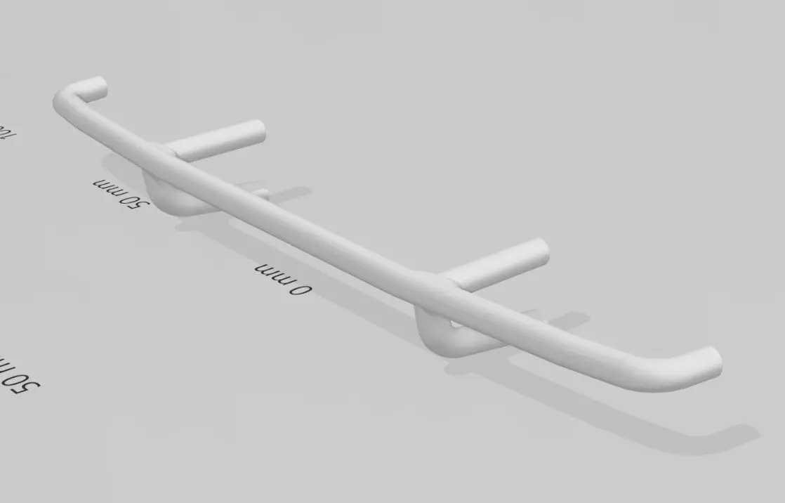 Bashbar for RC 3D print model_0