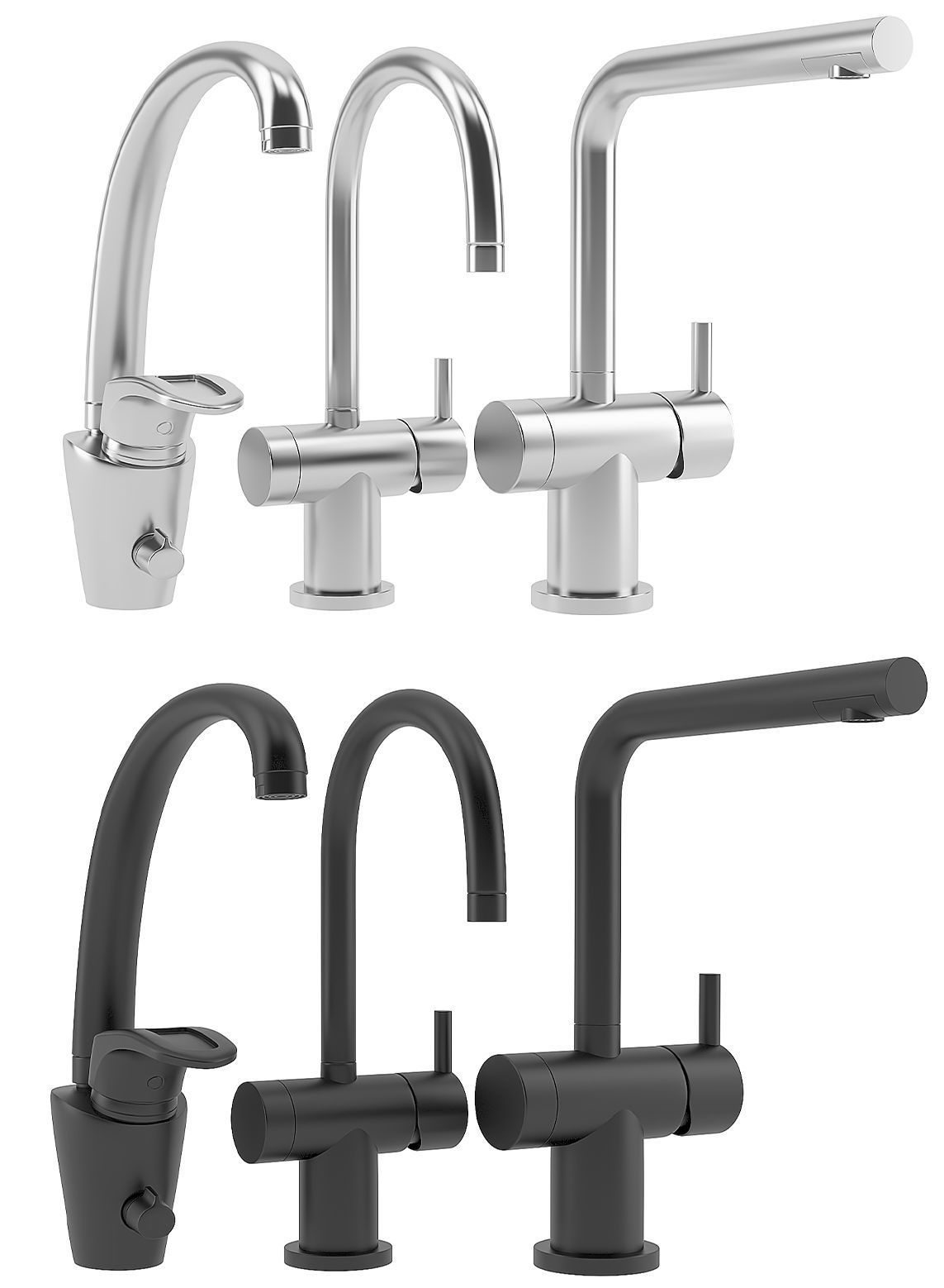 Taps Set 05 3D model_8