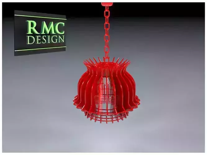 Chandelier 03 By RMC Design 3D model