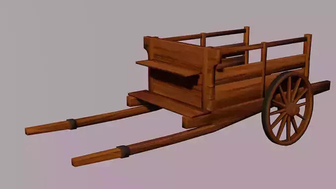 Stylized Cart 3D