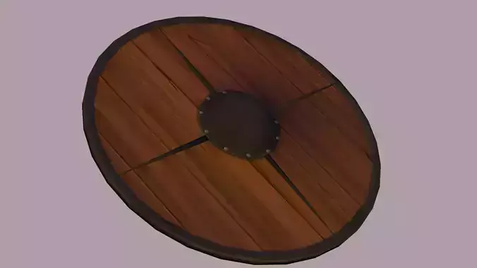 Stylized Shield 3D