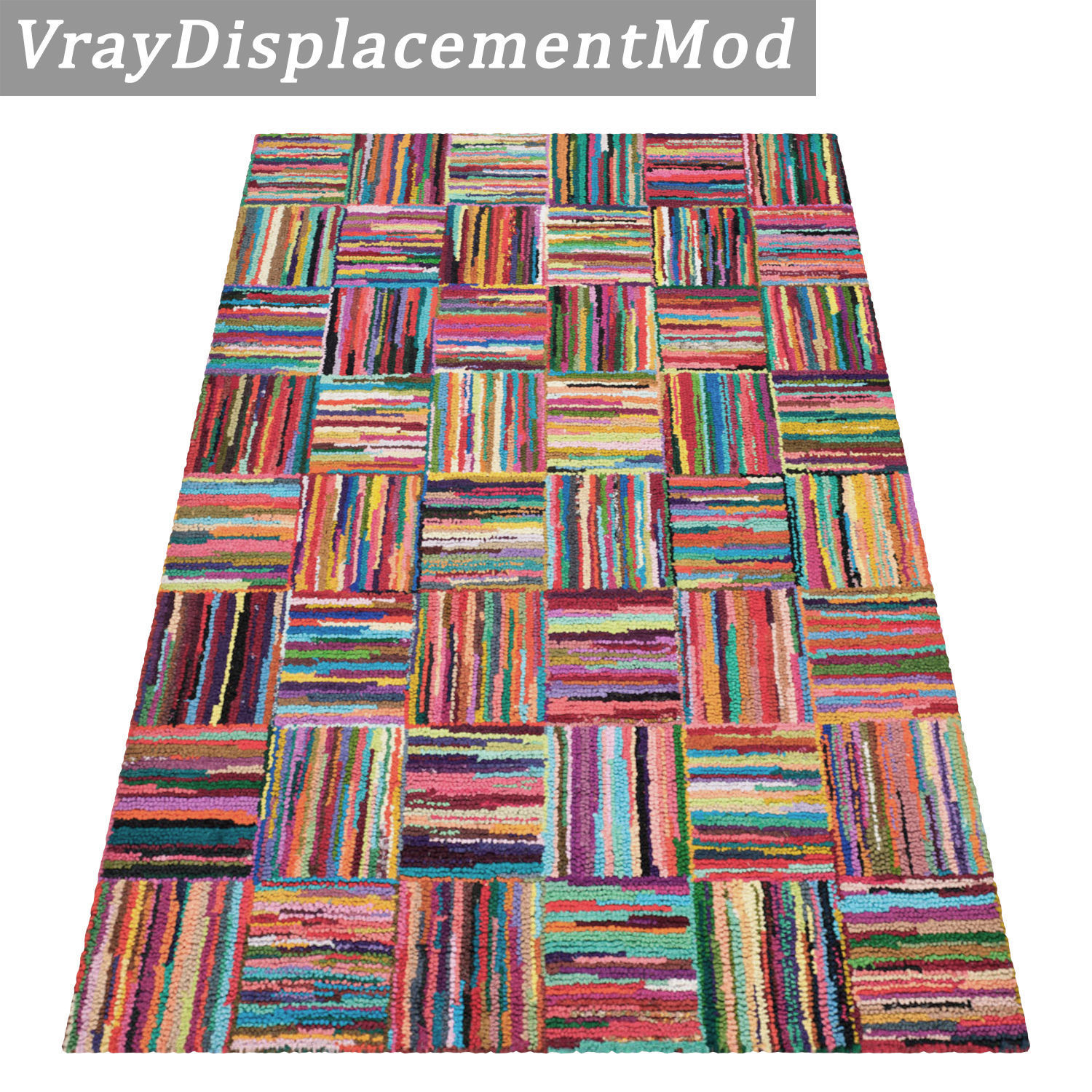 Rug Set 360 3D model_3