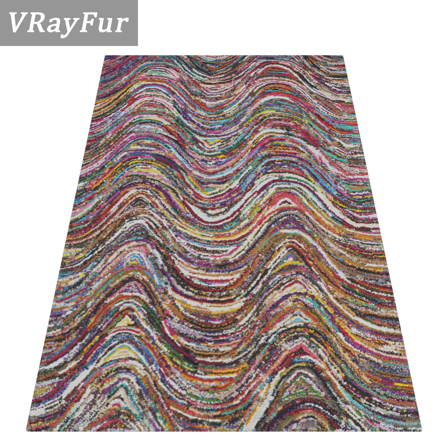 Rug Set 362 3D model_2