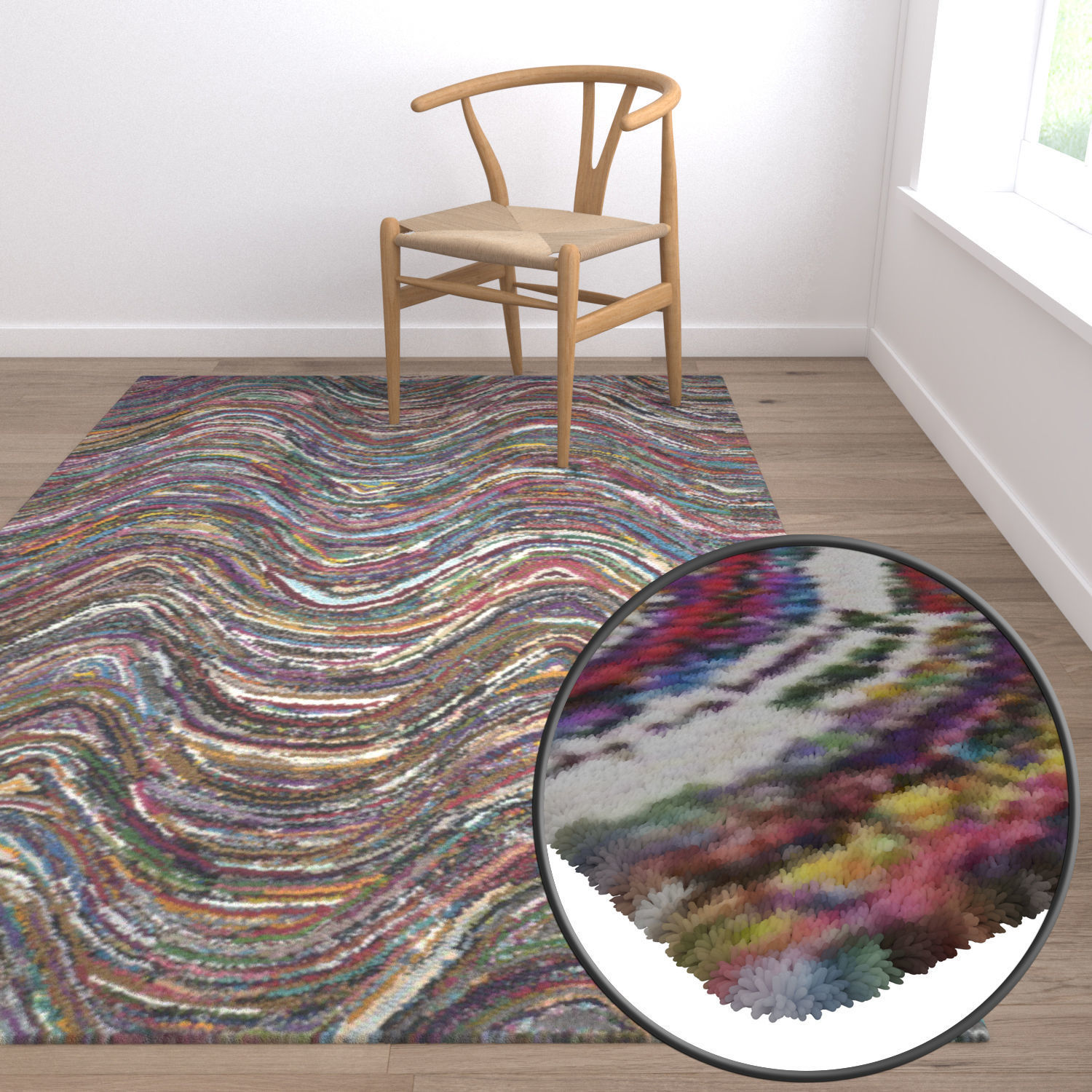 Rug Set 362 3D model_5
