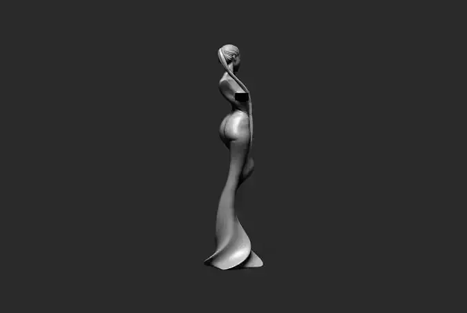 Low Poly Woman 2