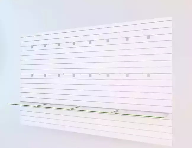 Wall Slat Unit 3D model