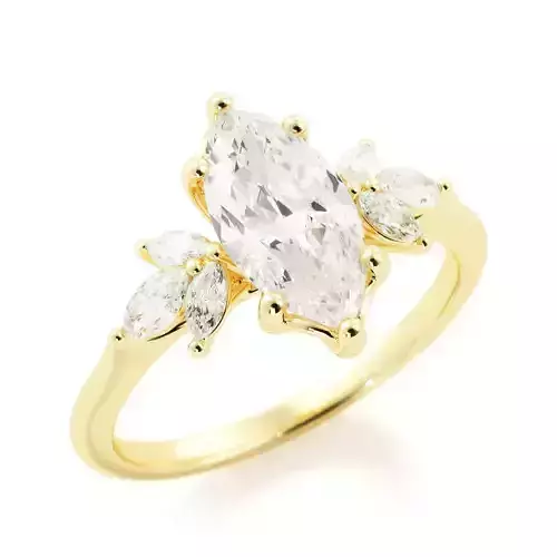 Marquise Engagement ring r0008