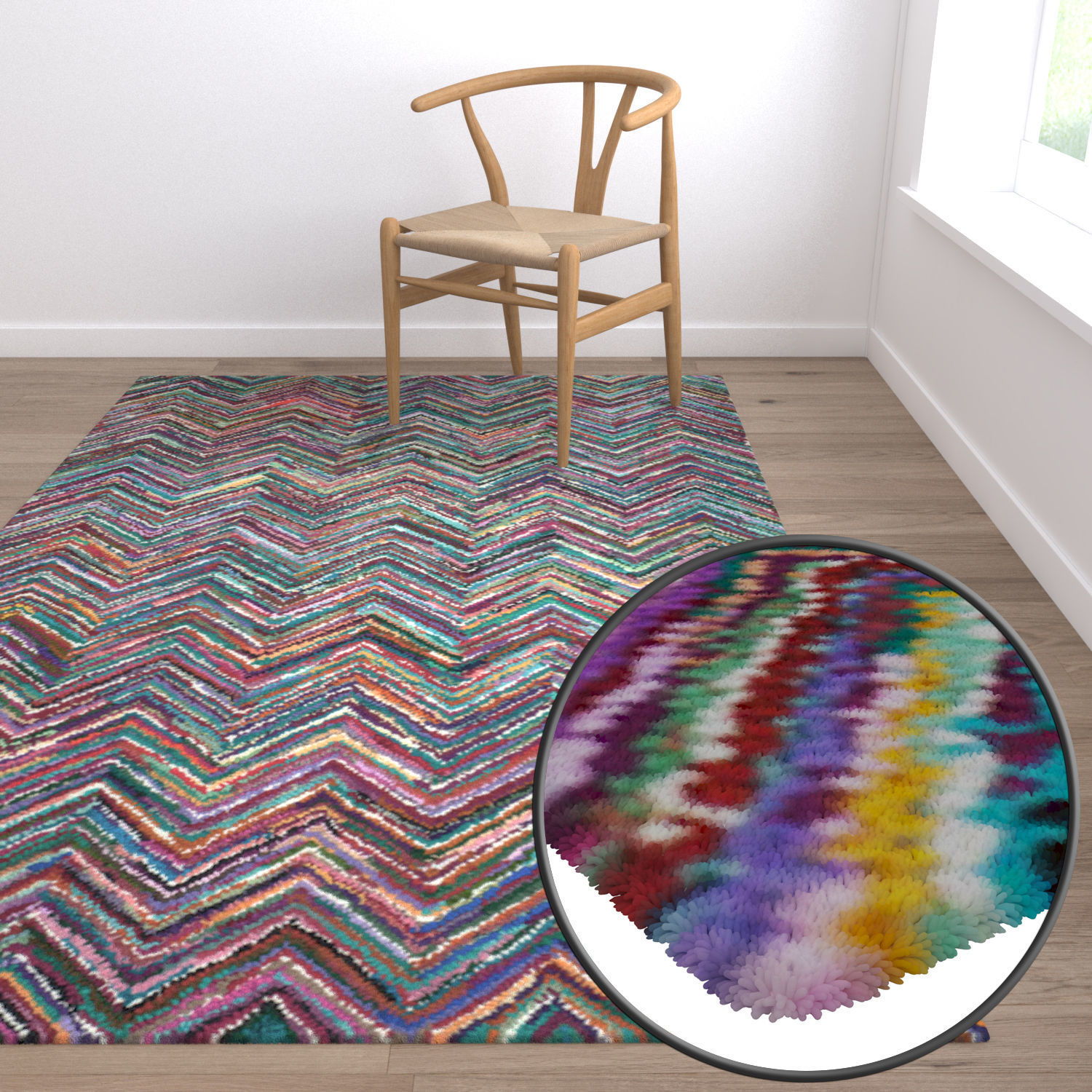 Rug Set 364 3D model_5