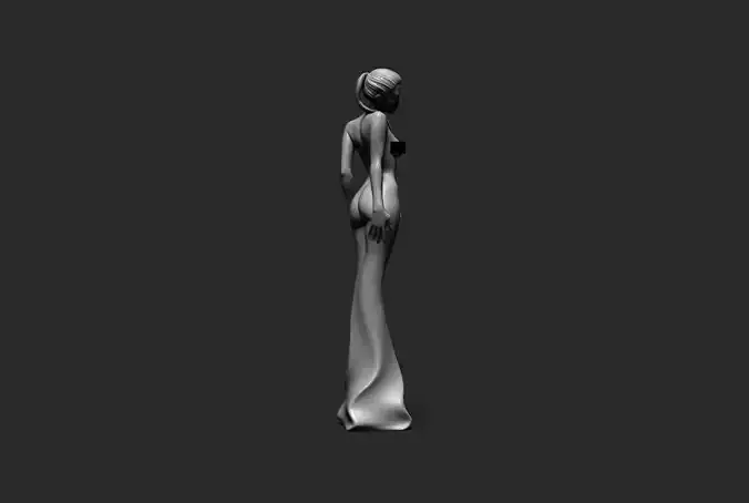 Low Poly Woman 5