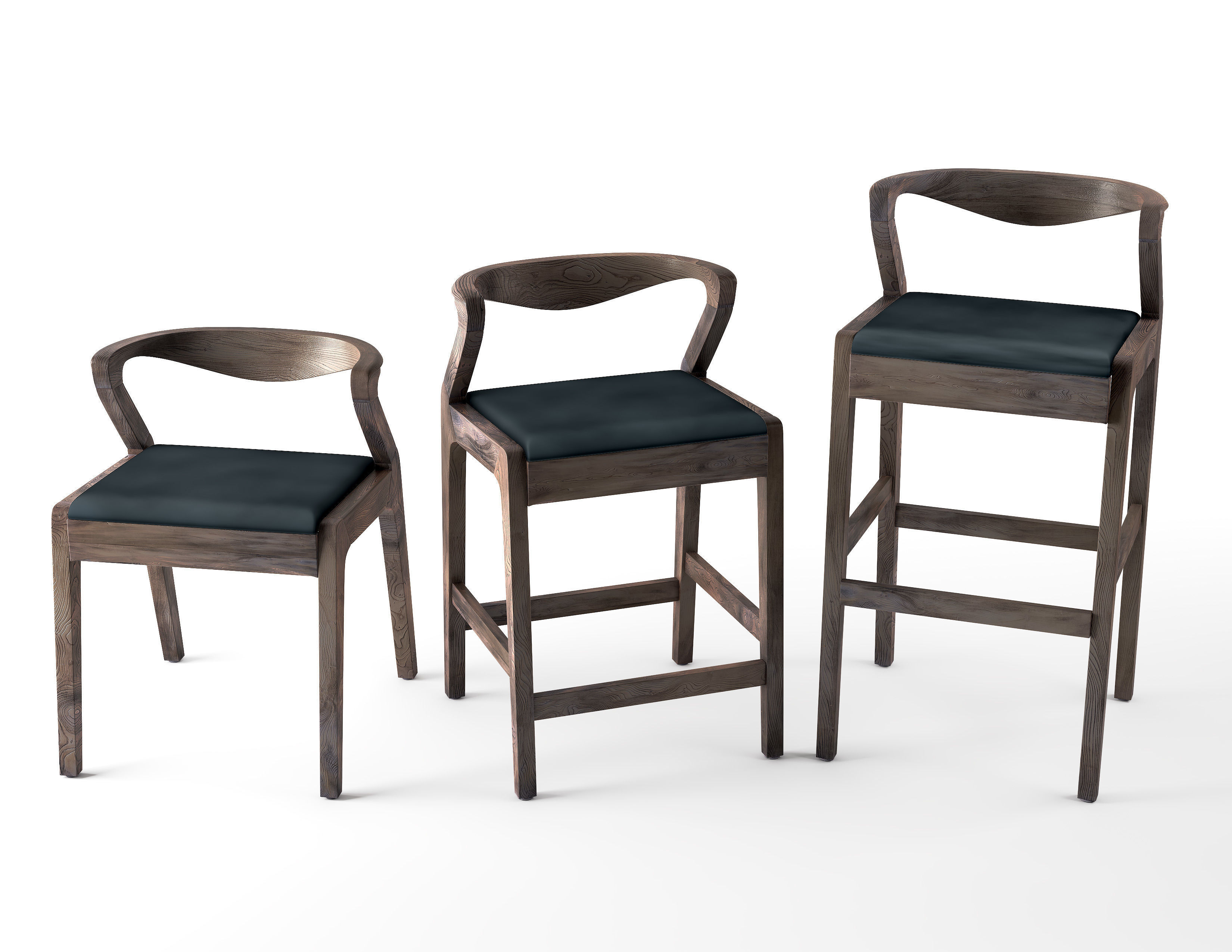 Sossego - Duda Stools 3D model_2