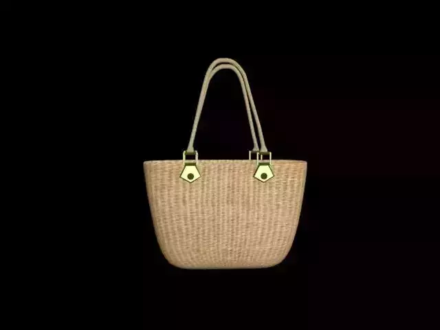 jute shoulder bag