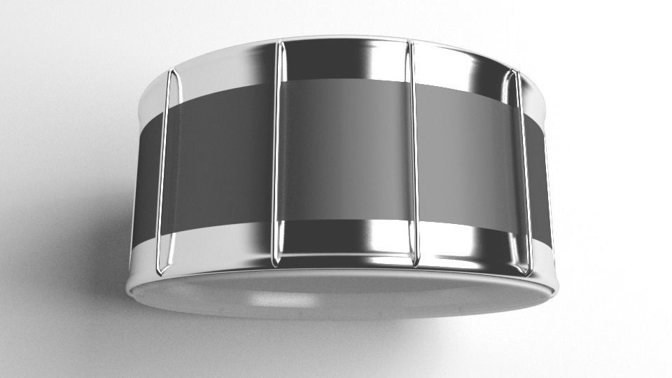 Bass Drum 3D model_2