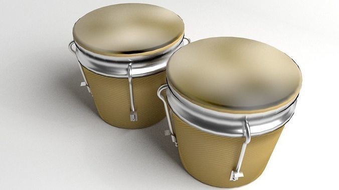 Bongo Drum 3D model