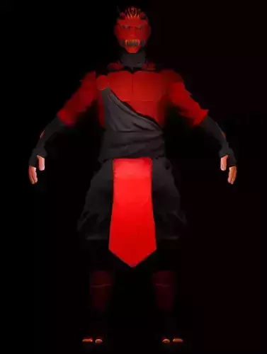 Zbrush Ninja sculpt 3D model