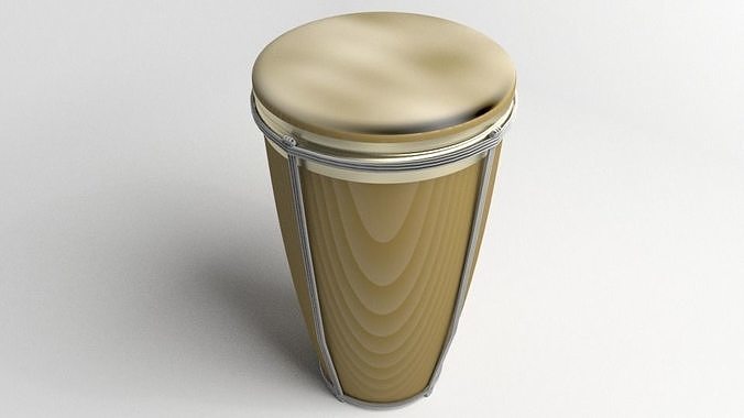 Conga Drum 3D model
