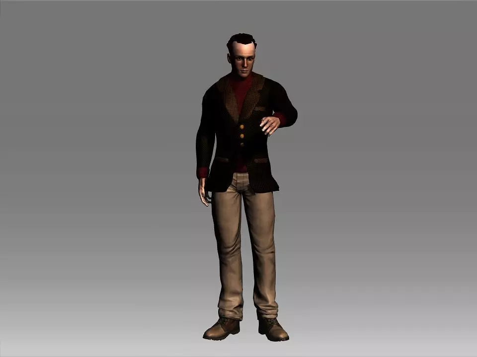 Corona protection procedures motions collection for iclone  3D model_0