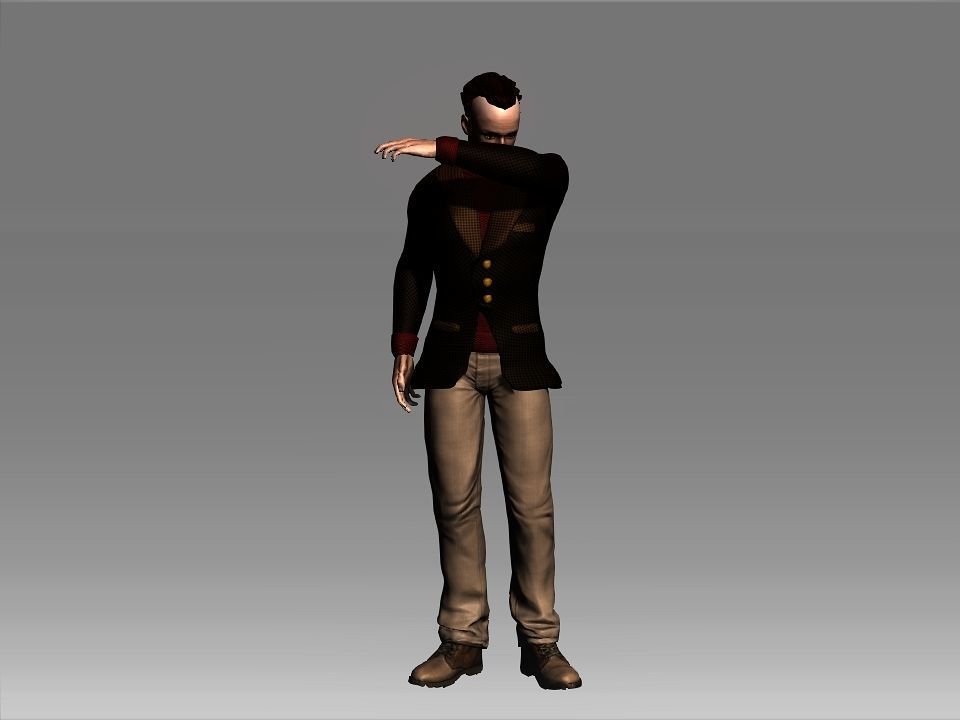 Corona protection procedures motions collection for iclone  3D model_11