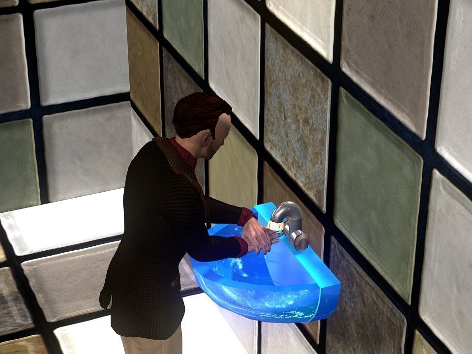 Corona protection procedures motions collection for iclone  3D model_34