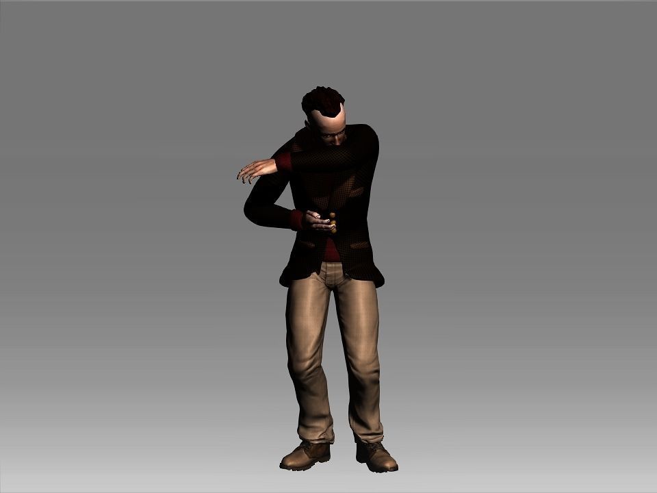 Corona protection procedures motions collection for iclone  3D model_18