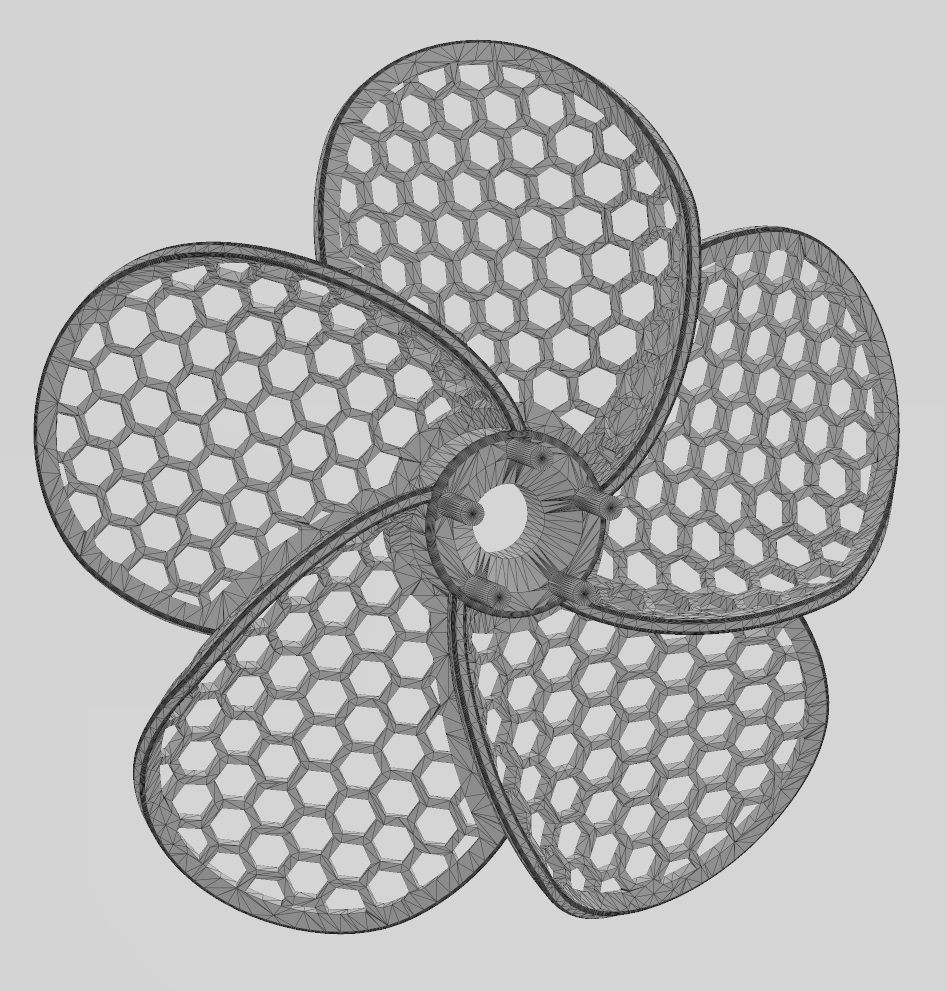 Collection of Hibiscus flower  pendants with moucharabieh motifs 3D print model_35