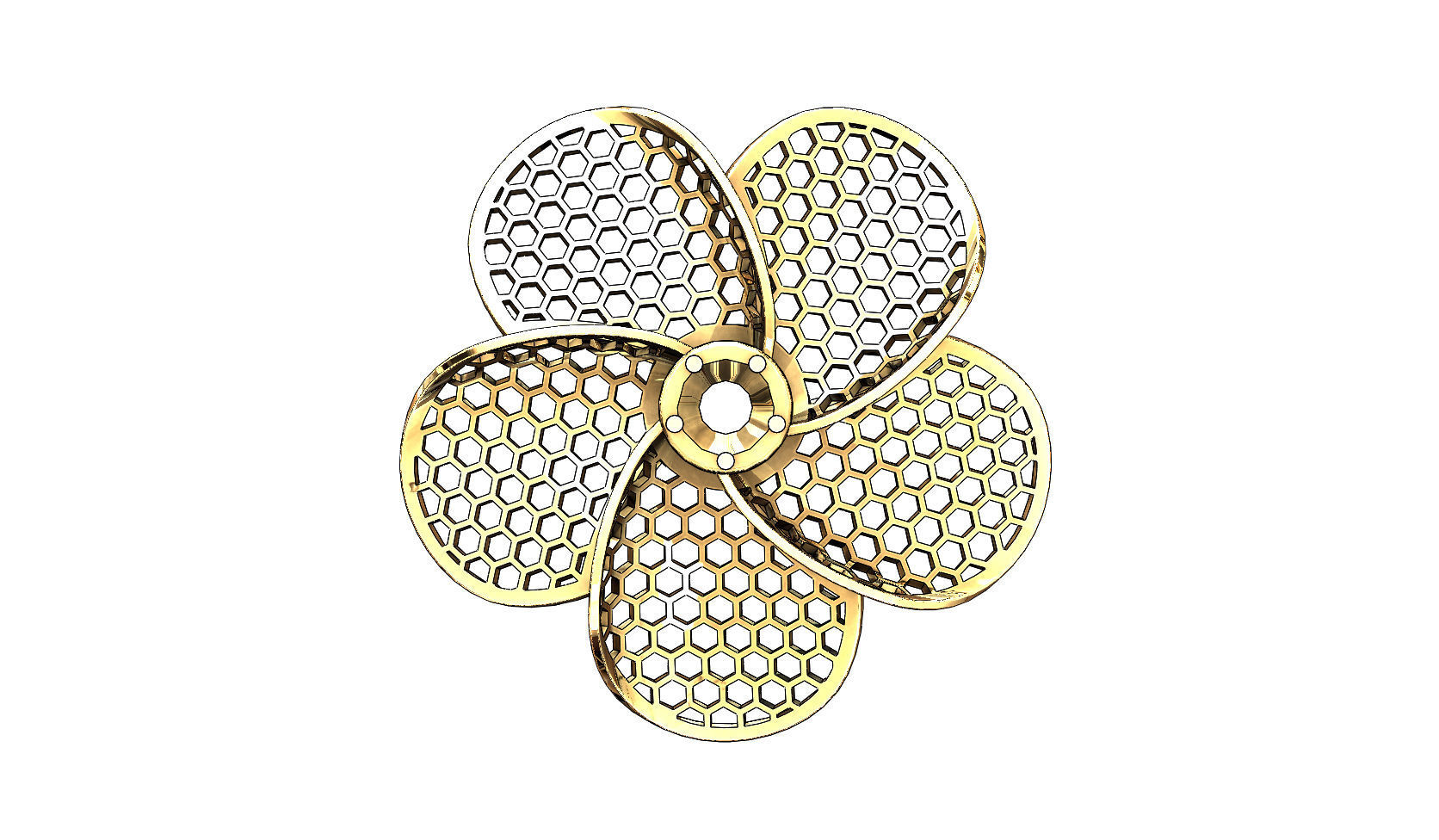 Collection of Hibiscus flower  pendants with moucharabieh motifs 3D print model_12