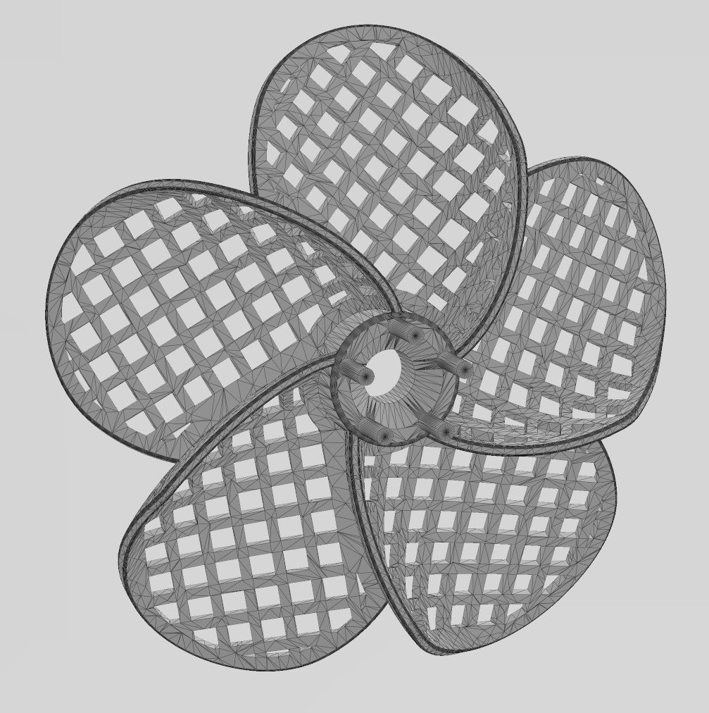 Collection of Hibiscus flower  pendants with moucharabieh motifs 3D print model_39