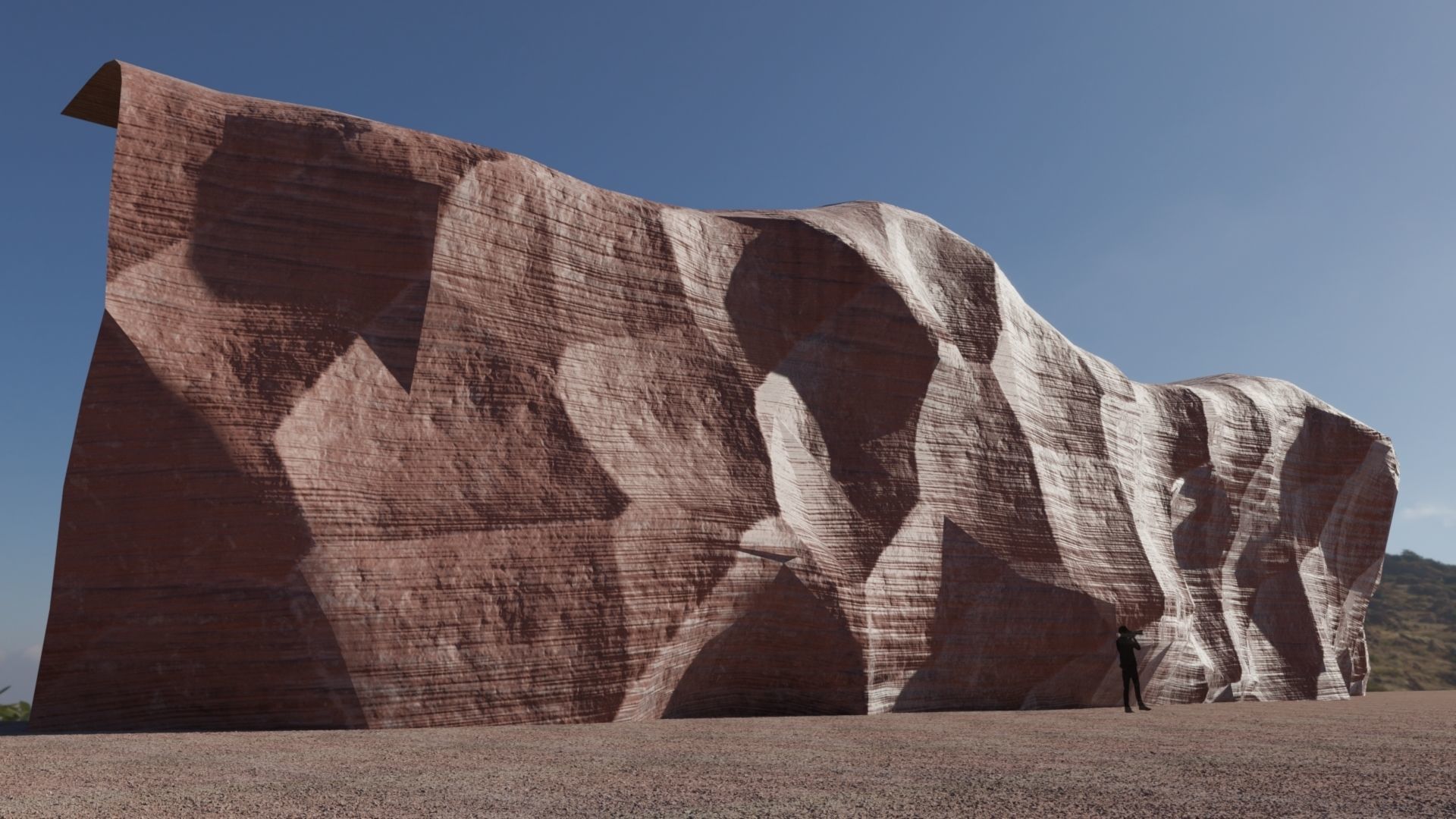 Antelope Canyon Low Poly Low-poly 3D model_6