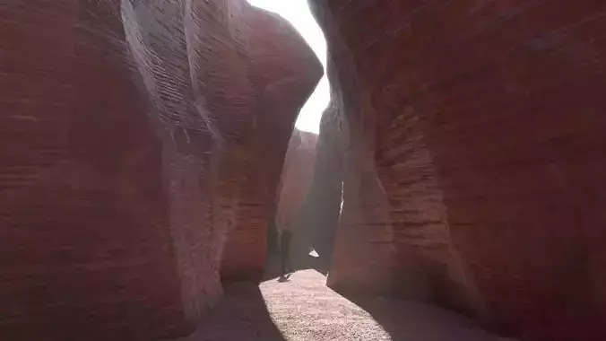 Antelope Canyon Low Poly Low-poly 3D model