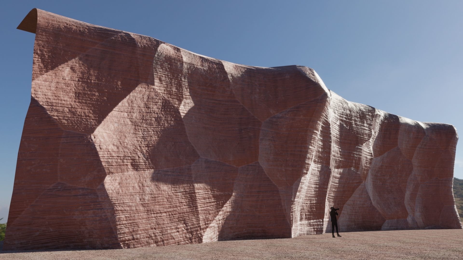 Antelope Canyon Low Poly Low-poly 3D model_4