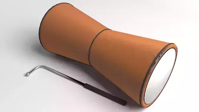 Talking Drum 3D model
