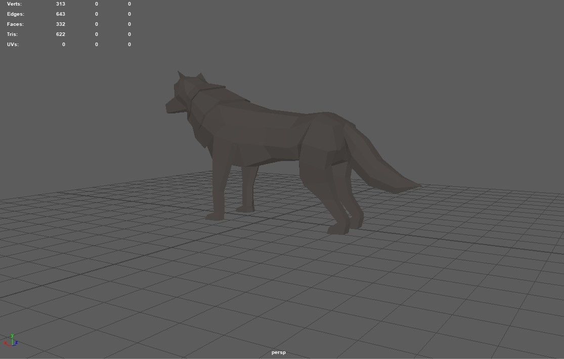 Animal Pack Animated Low-poly 3D model_17