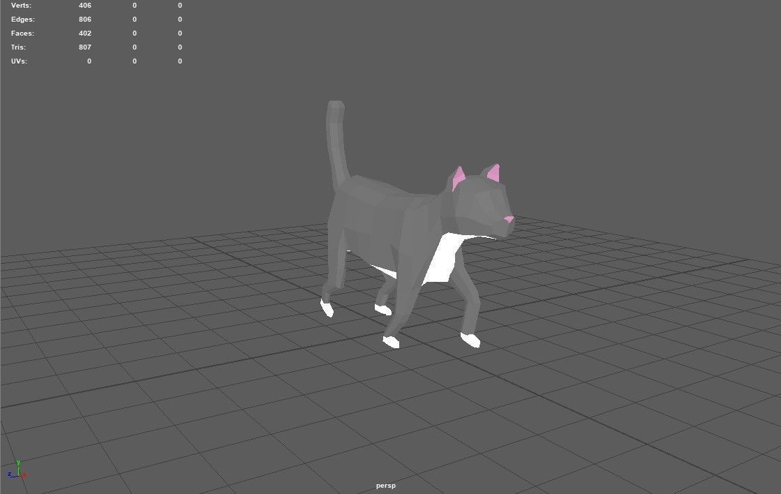 Animal Pack Animated Low-poly 3D model_2
