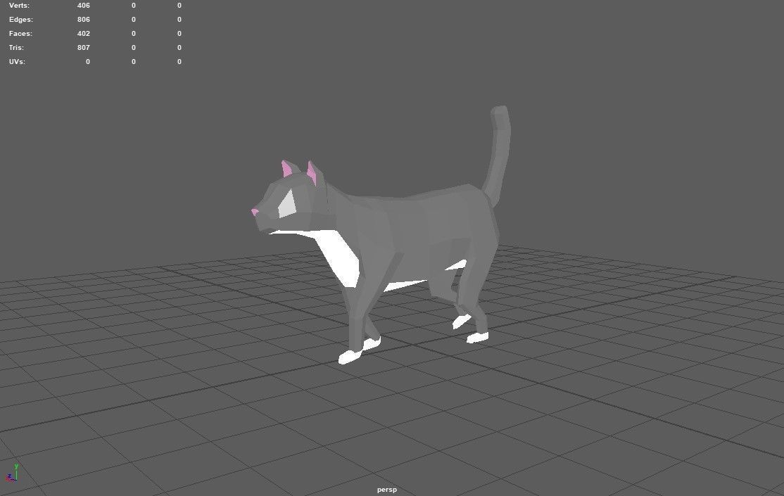 Animal Pack Animated Low-poly 3D model_1