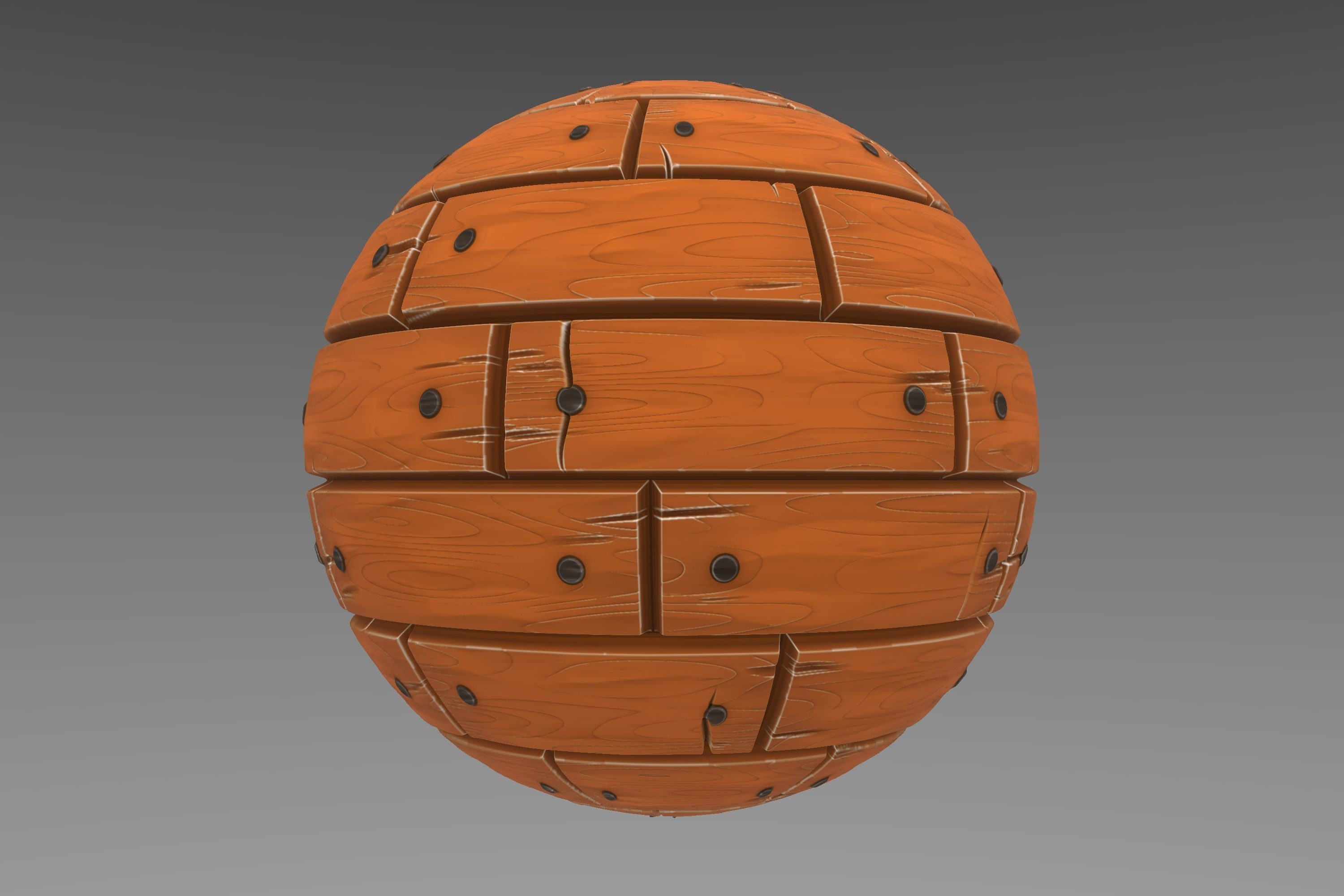 Wood - Stylised PBR Texture - Material  3D model_5