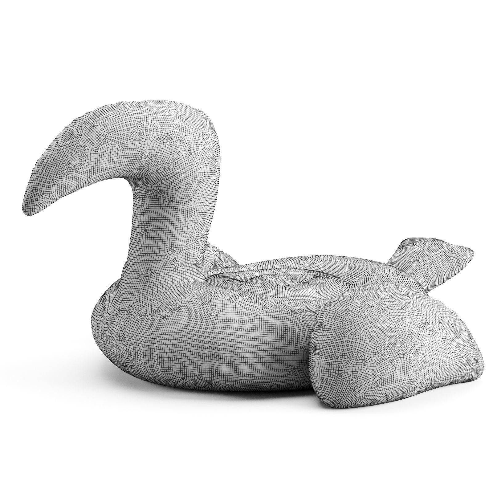 Inflatable Floats Birds 3D model_7