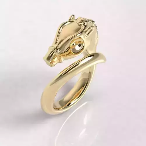 Anillo Caballo Horse ring 3D model