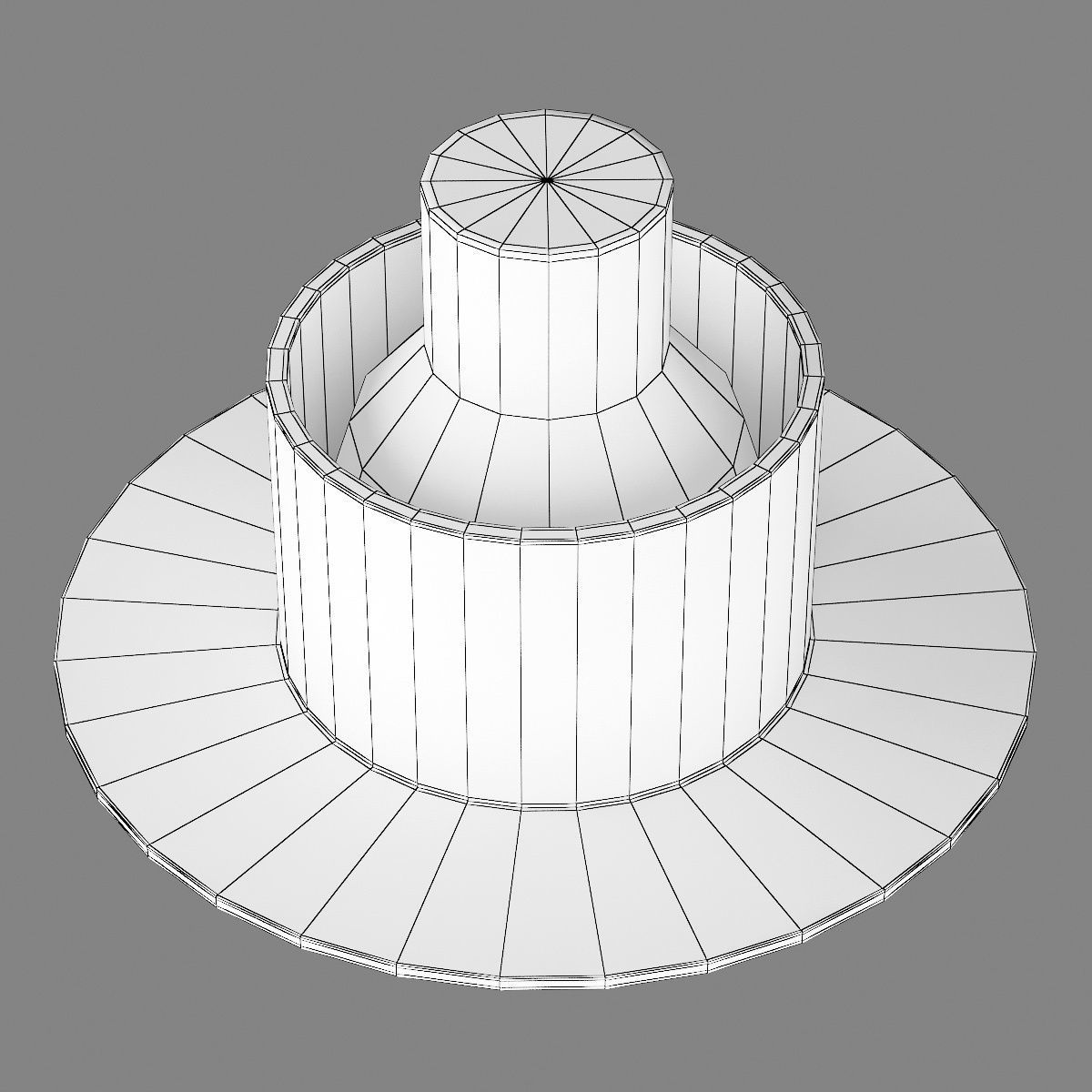 01001x Levigo Lightstar 1pl Spotlight recessed 3D model_8
