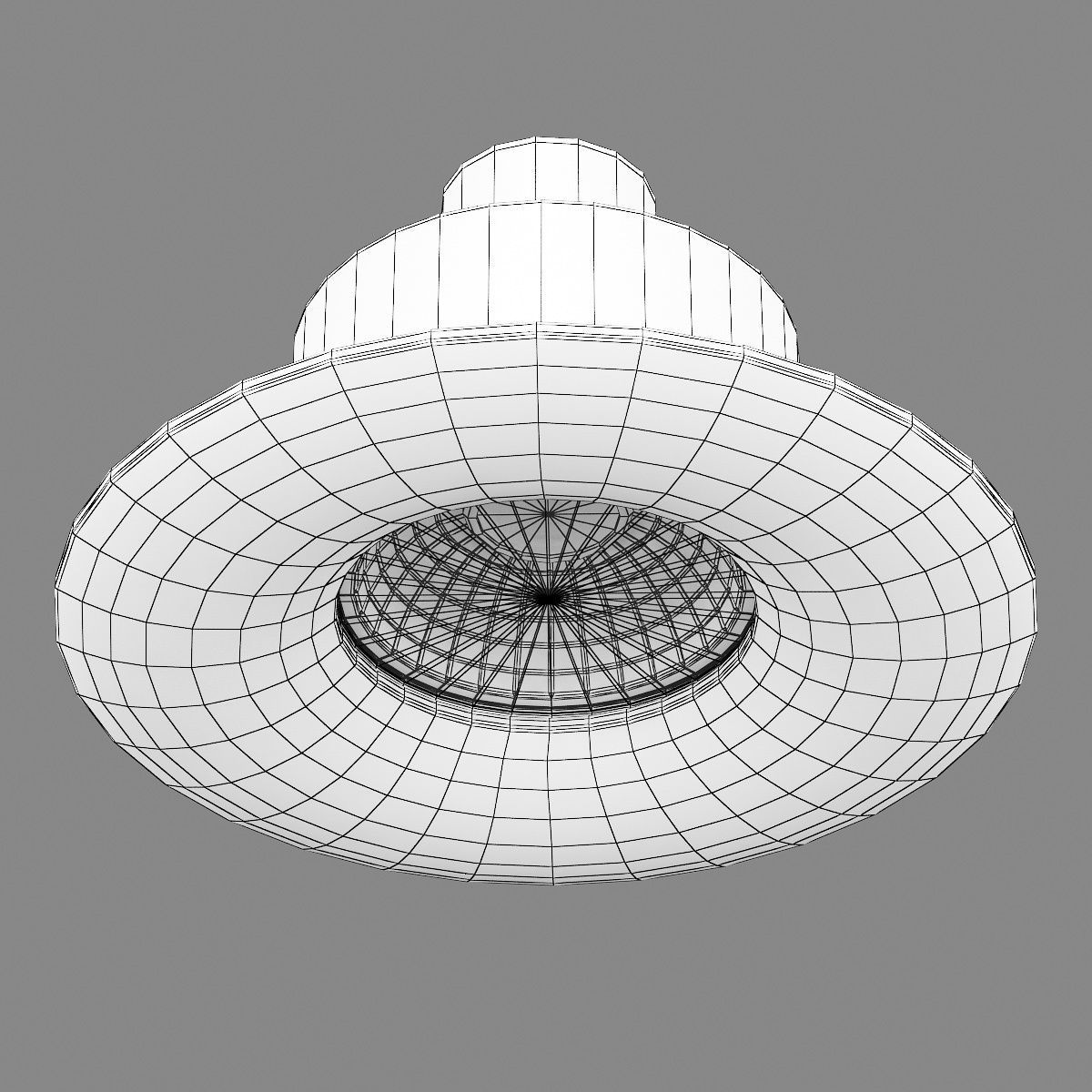 01001x Levigo Lightstar 1pl Spotlight recessed 3D model_6
