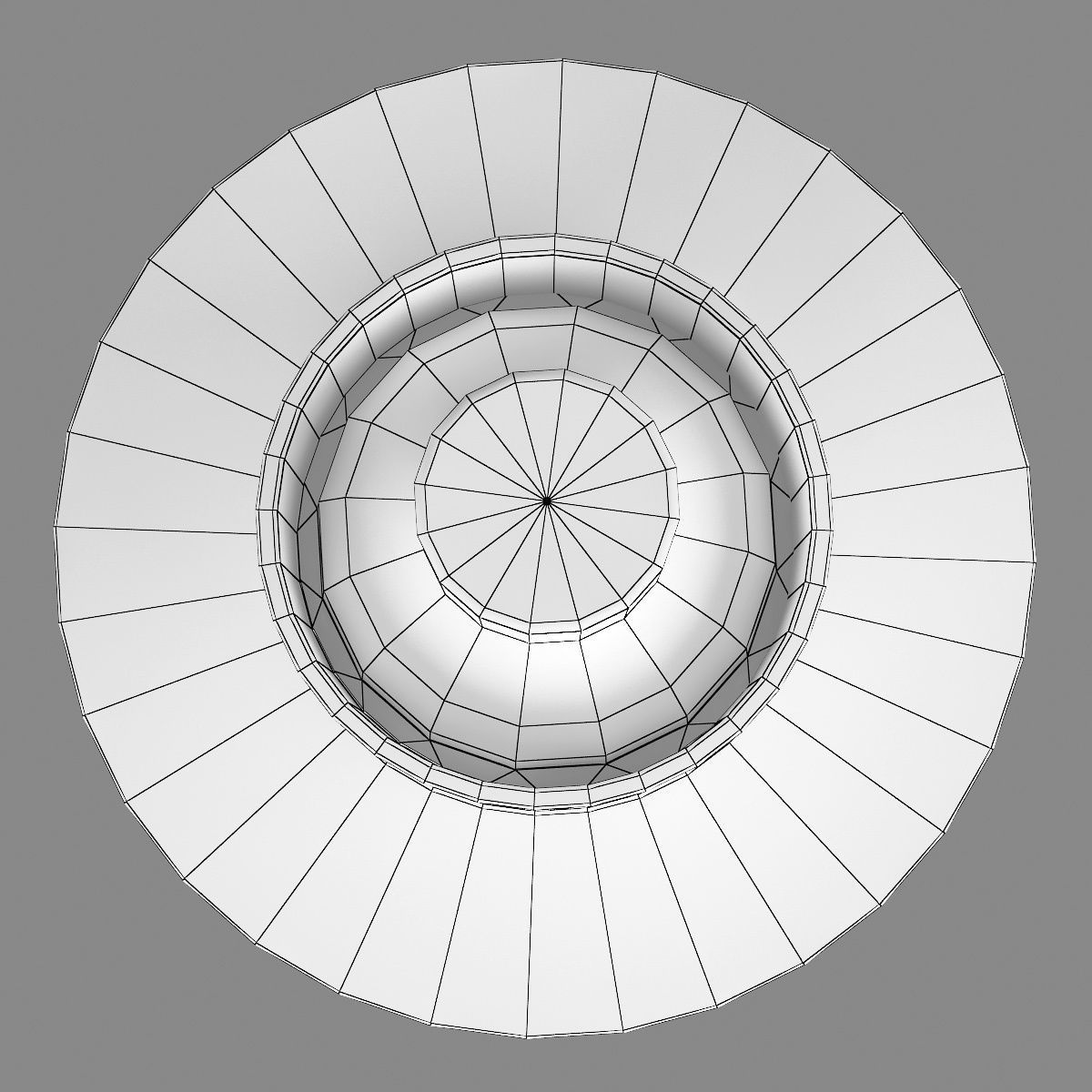01001x Levigo Lightstar 1pl Spotlight recessed 3D model_9