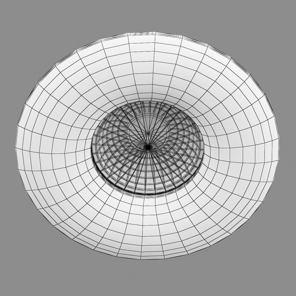 01001x Levigo Lightstar 1pl Spotlight recessed 3D model_7