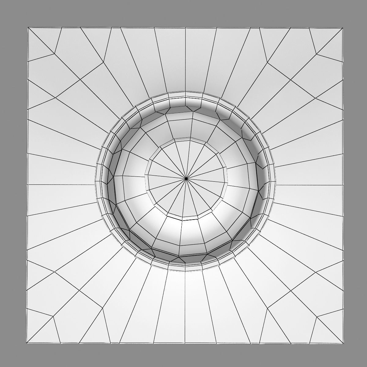 01003x Levigo Lightstar 1pl Spotlight recessed 3D model_9