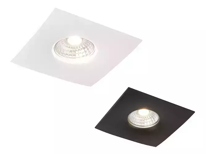01003x Levigo Lightstar 1pl Spotlight recessed 3D model