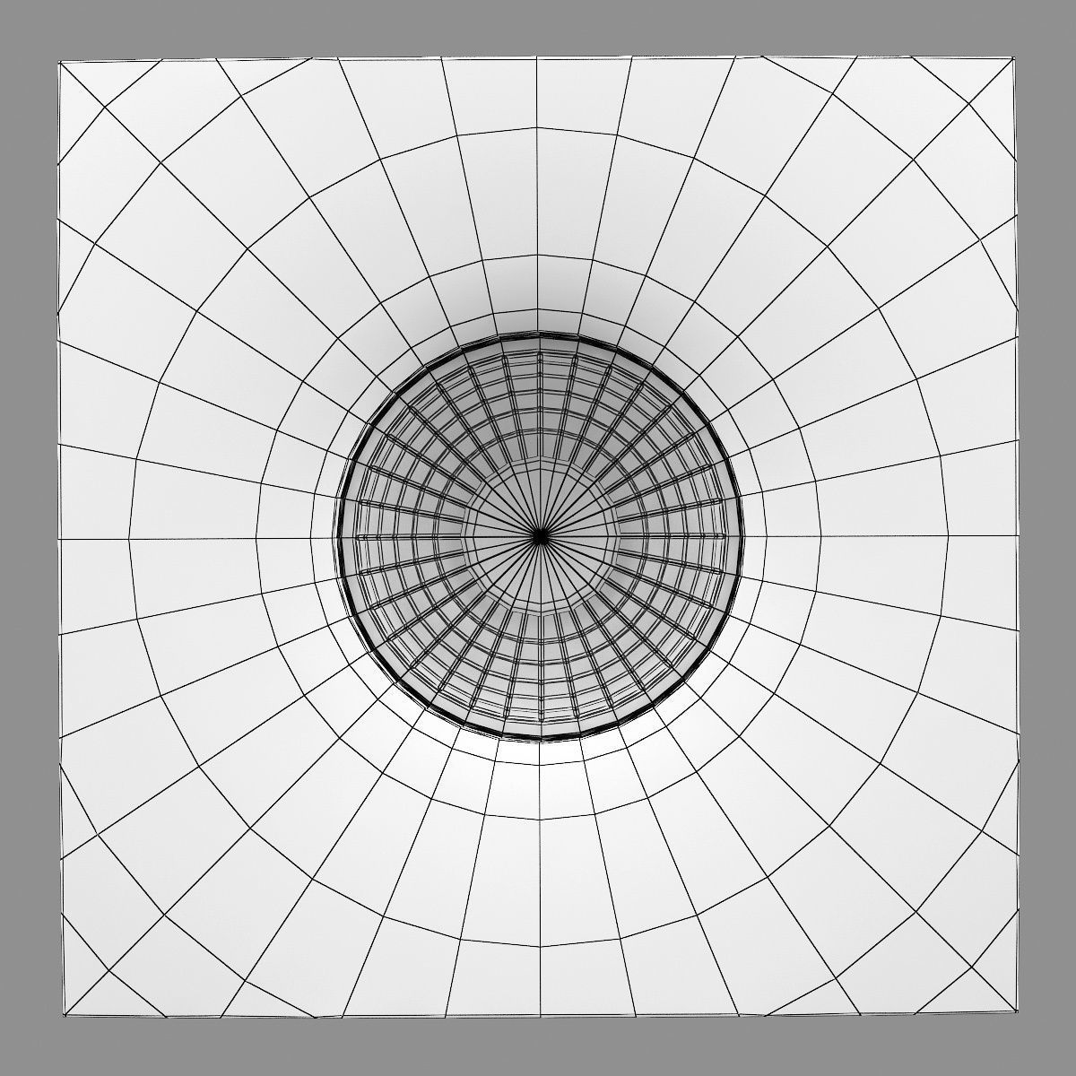 01003x Levigo Lightstar 1pl Spotlight recessed 3D model_10