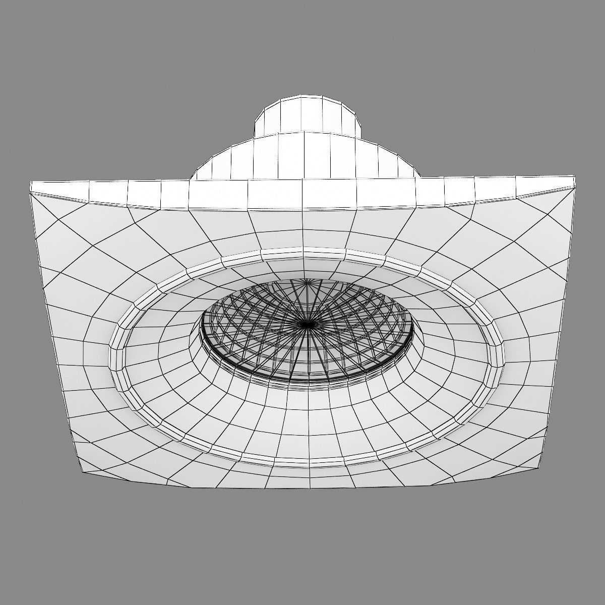 01003x Levigo Lightstar 2pl Spotlight recessed 3D model_6