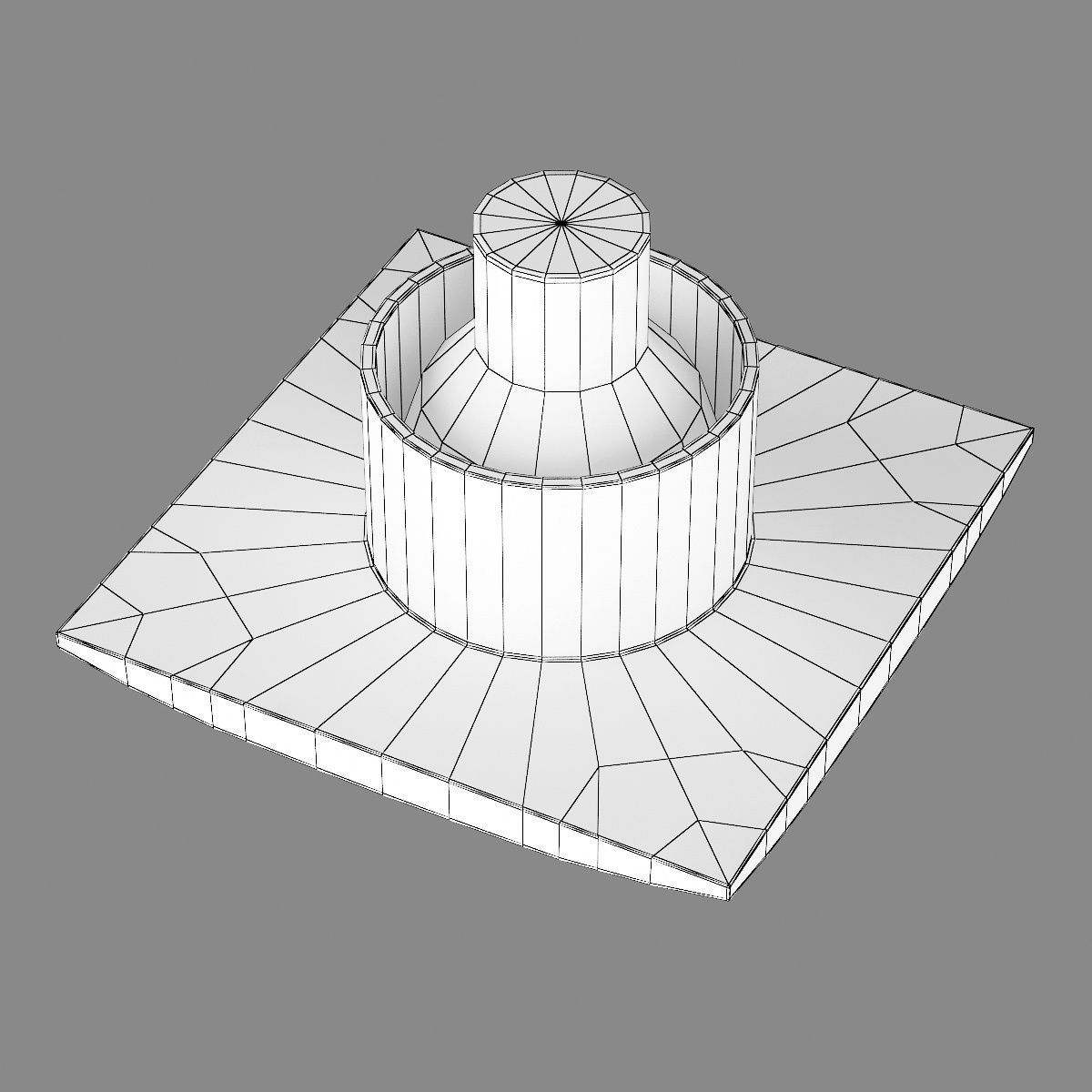 01003x Levigo Lightstar 2pl Spotlight recessed 3D model_8