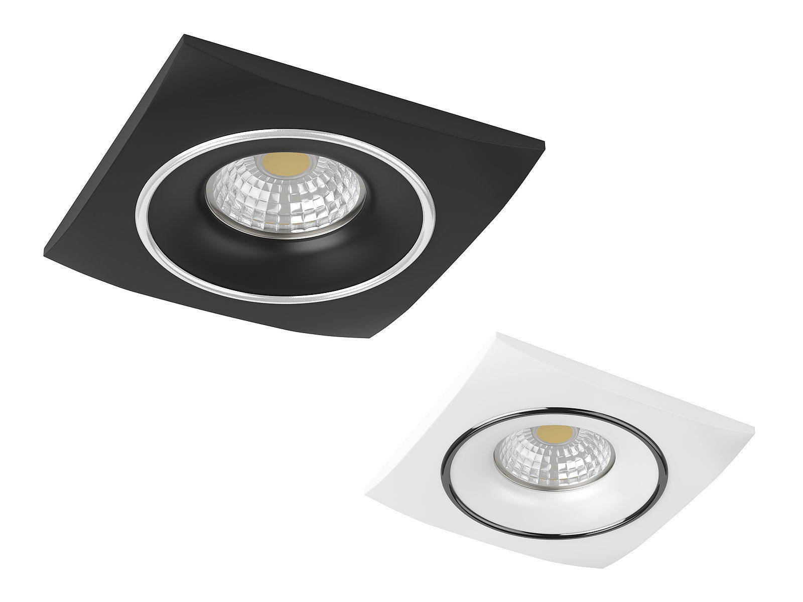 01003x Levigo Lightstar 2pl Spotlight recessed 3D model_1