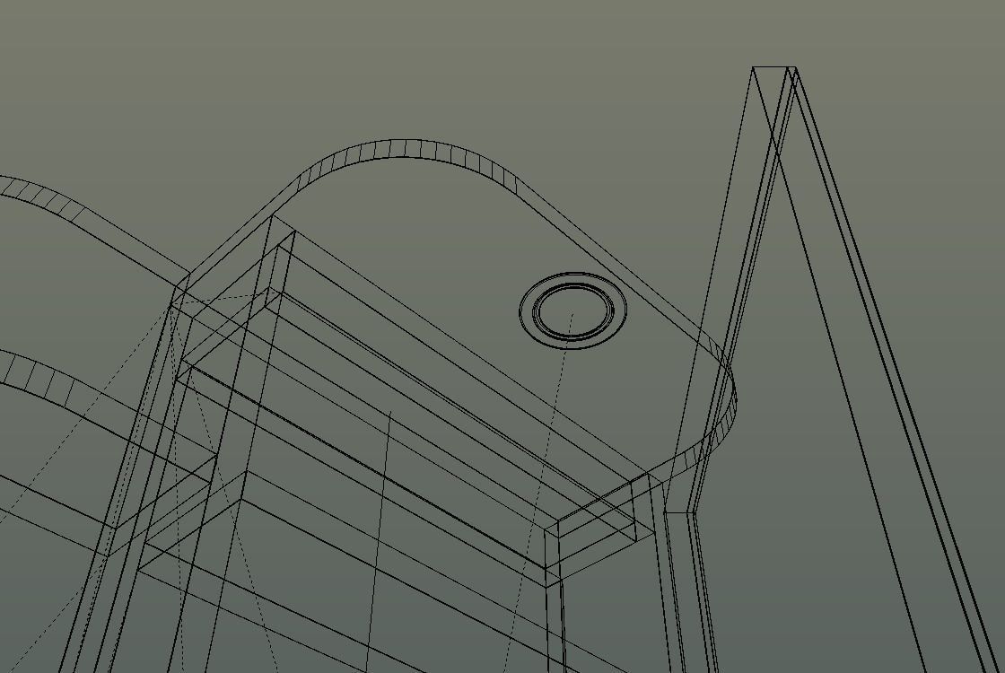 Mirror Cupboard 3D model_2