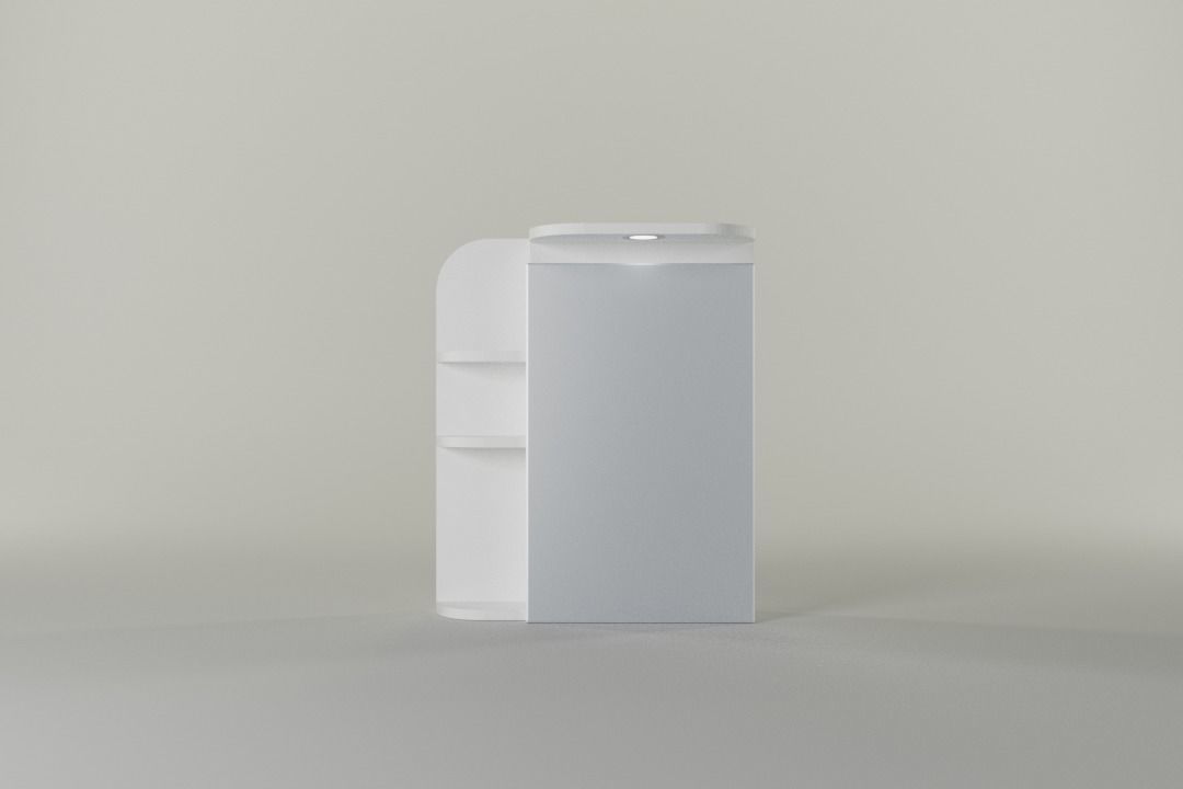 Mirror Cupboard 3D model_1