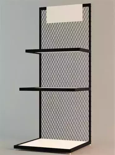 Metal Wall Unit 3D model
